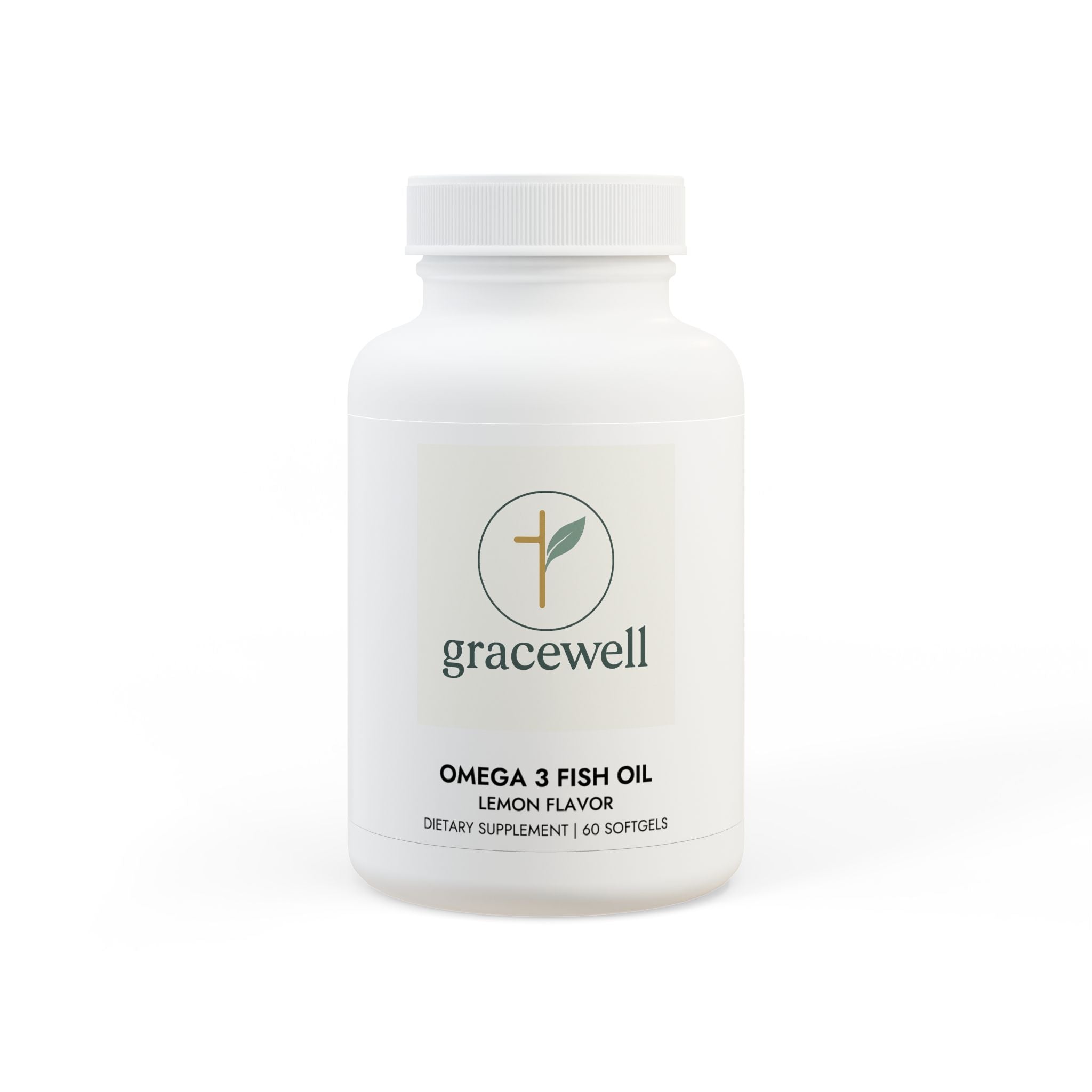 Omega 3 Fish Oil Supplement (60 Softgels)